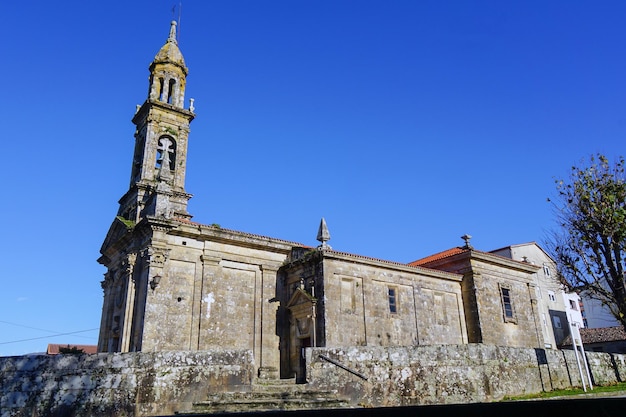 Chiesa di Santa Comba de Carnota del XVIII secolo Galizia Spagna