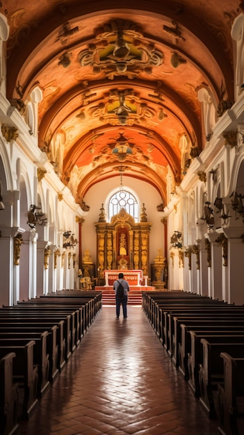 Chiesa di Santa Cruz de Mampos di Santa Barbara, Colombia