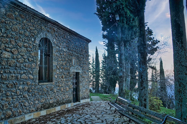 Chiesa di Trikala korinthias nel Peloponneso