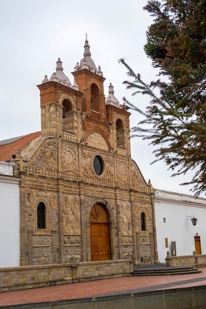 chiesa la cattedrale centro storico della città di riobamba ecuador