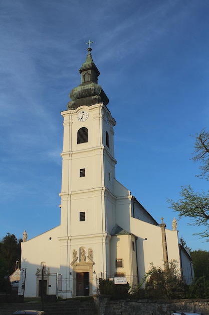 Chiesa nel villaggio di Devin, parte di Bratislava