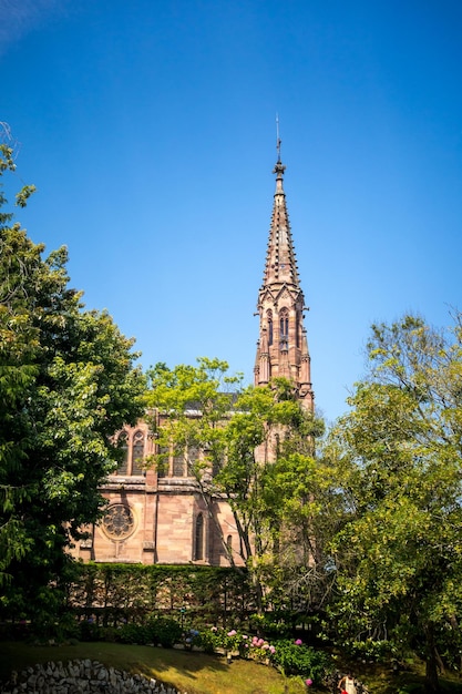 Chiesa nella città di Comillas Cantabria Spagna