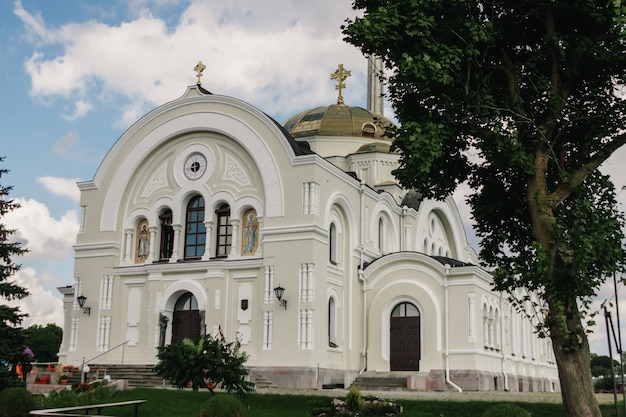 Chiesa ortodossa di un monastero nella fortezza di Brest, Bielorussia