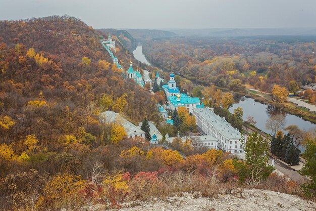 Chiesa ortodossa nella regione di Svyatogorsk Donetsk Ucraina