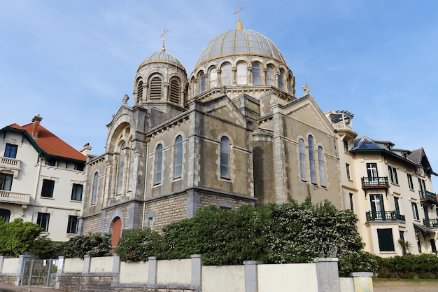 Chiesa ortodossa russa costruita nel 1892 a Biarritz in Francia