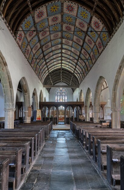 Chiesa parrocchiale di St Nectan Hartland vicino a Stoke