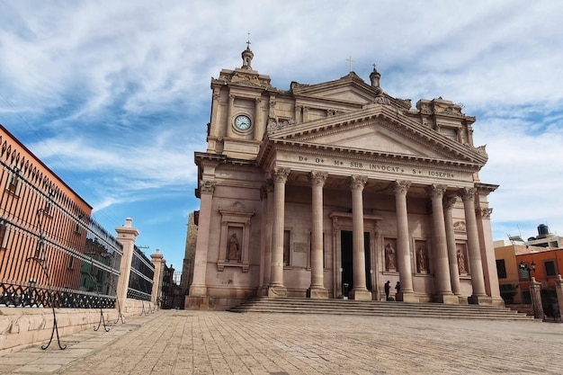 Chiesa principale di san jose iturbide guanajuato in messico