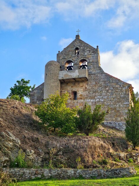 Chiesa romanica di Quintanilla de las Torres provincia di Palencia