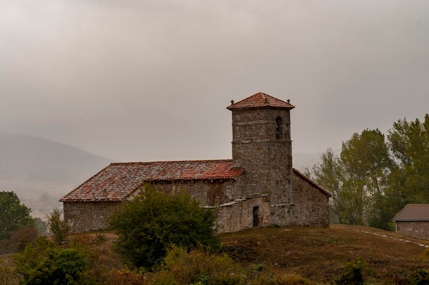 Chiesa romanica di Santa Eulalia a Santa Olalla.