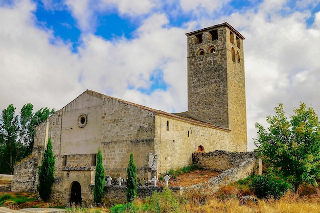 Chiesa romanica di santa maria de la asuncion a molpeceres valladolid