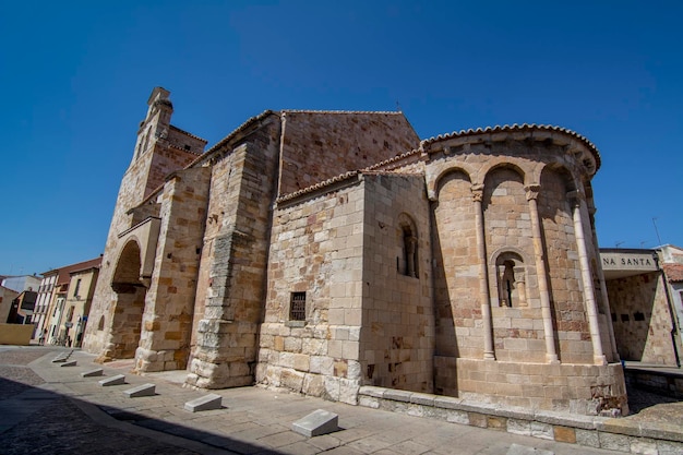 Chiesa romanica di Santa Maria la Nueva nella città di Zamora in Spagna