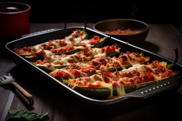 Chiles Rellenos fatti in casa con Chorizo spagnolo