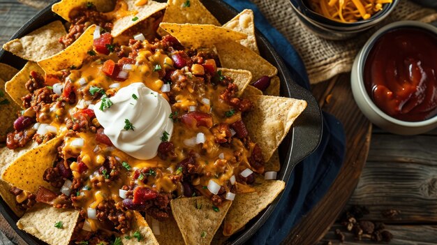 Chili Cheese Nachos contro una serata al cinema