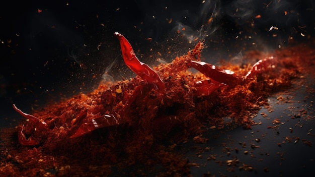 Chilis rosso Fiocchi di chili rosso