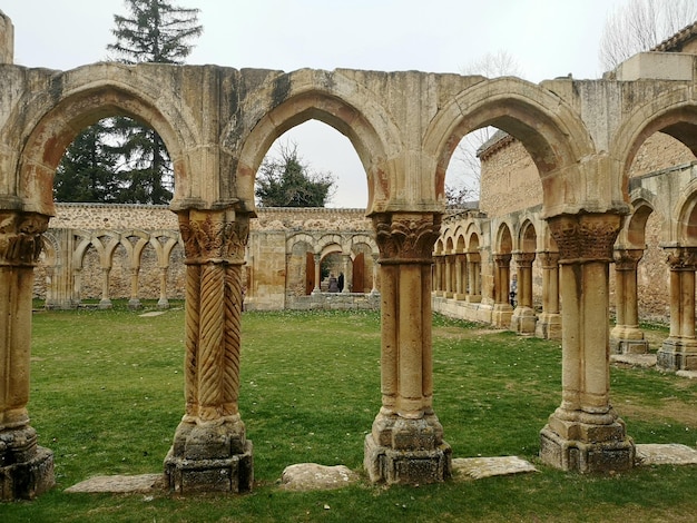 Chiostro del monastero di San Juan del Duero a Soria