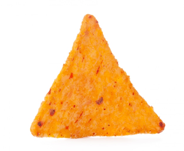 Chip del cereale di Nachos isolati