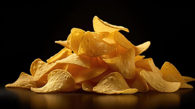 Chip di mais di nacho