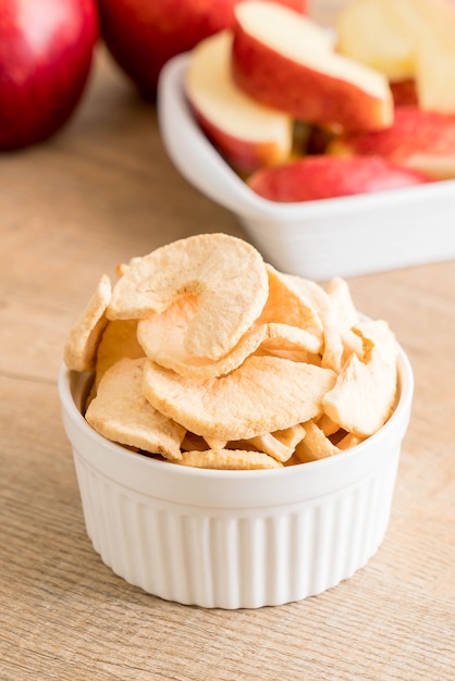 chips di mela essiccata