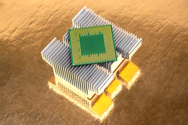 Chipset e dissipatore di calore per componenti elettronici del computer dell'industria informatica della tecnologia informatica