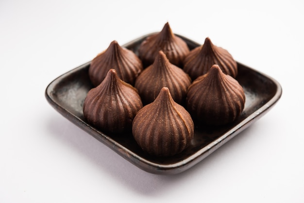 Chocolate Modak - Cibo dolce indiano offerto a Lord Ganesha su chaturthi