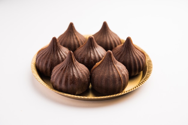 Chocolate Modak - Cibo dolce indiano offerto a Lord Ganesha su chaturthi