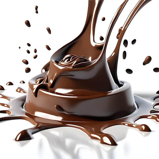 Chocolate splash