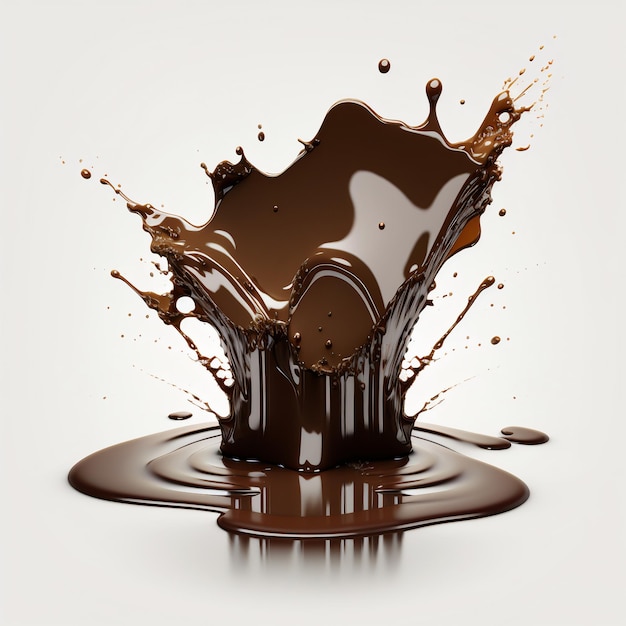 Chocolate splash