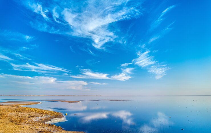 Chott el Djerid, danau garam endoreik di Tunisia