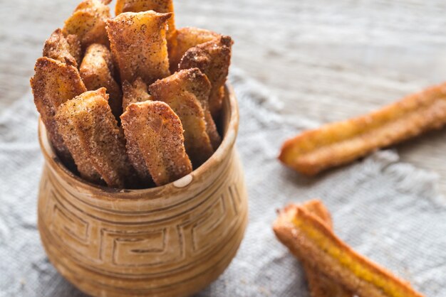 Churros, famoso dessert spagnolo