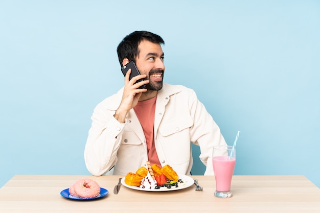 Cialde mangiatori di uomini sopra la parete