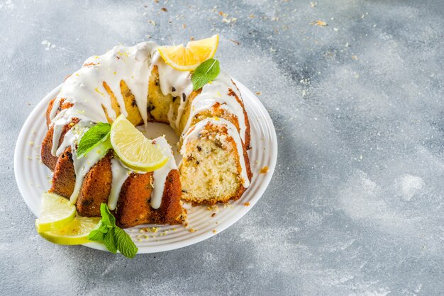 Ciambellone al limone fatto in casa