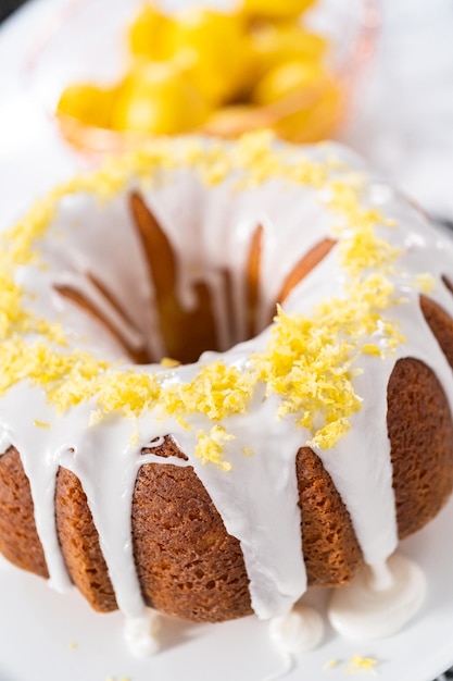 Ciambellone al limone