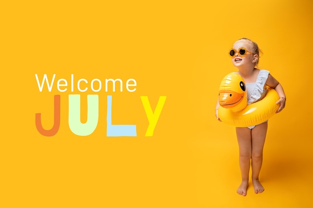 Ciao banner collage di luglio