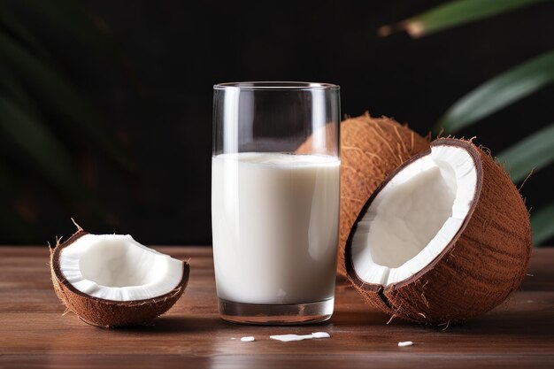 Cibo al latte di cocco in vetro Genera Ai