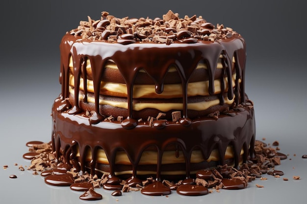 cibo di sfondo per la torta di compleanno al cioccolato 676jpg
