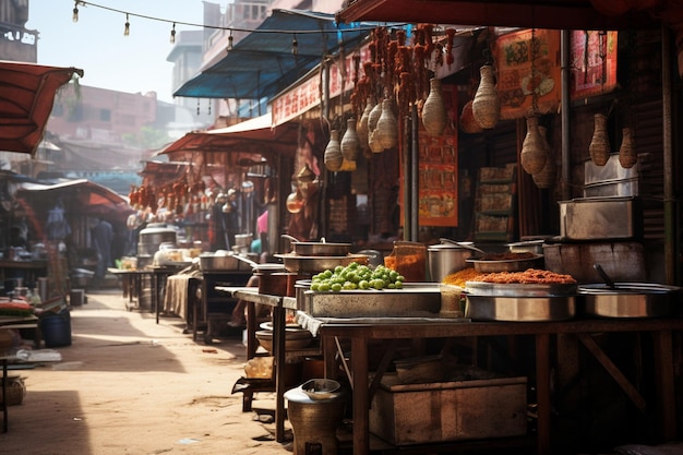 Cibo di strada a Nuova Delhi