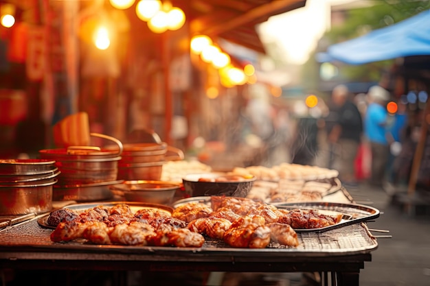 Cibo di strada asiatico