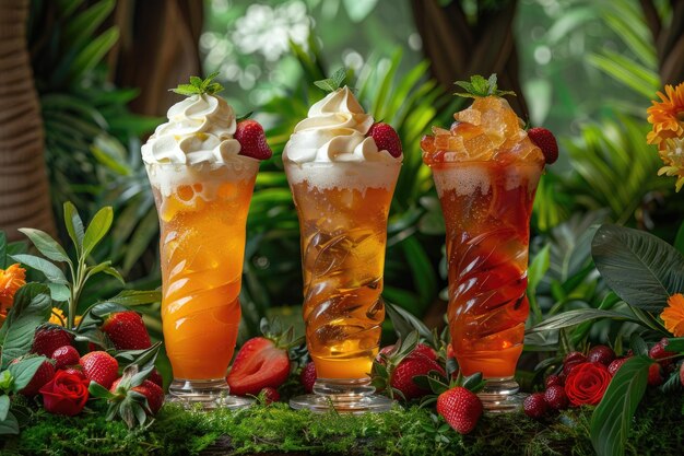 cibo e bevande fresche vibrazioni estive tropicali pubblicità professionale fotografia alimentare