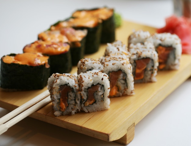 Cibo giapponese. Sushi.