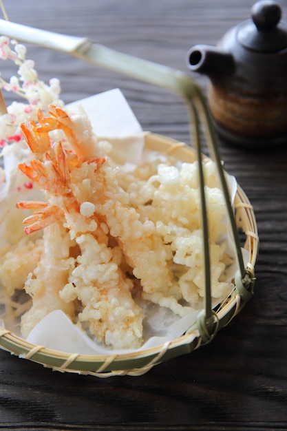 Cibo giapponese, Tempura di gamberi