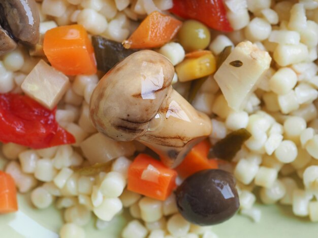 Cibo per insalata di pasta