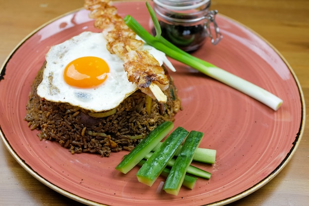 Cibo per la colazione in un ristorante