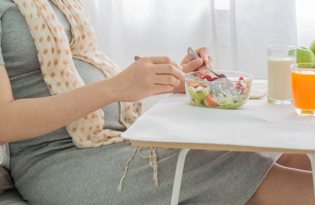 Cibo sano in donne in gravidanza