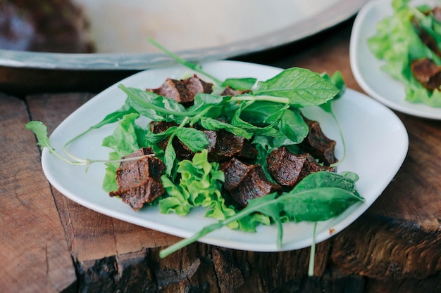 Cibo turco, cigkofte, bistecca alla turca o chee kofta