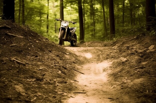 Ciclo di Serenity Dirt Road foto in bicicletta