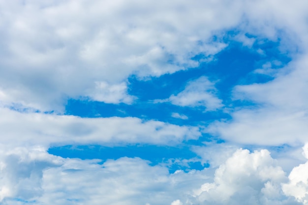 Cielo azzurro con bellissime nuvolexA