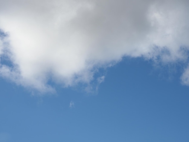 cielo azzurro con nuvole utili come sfondo