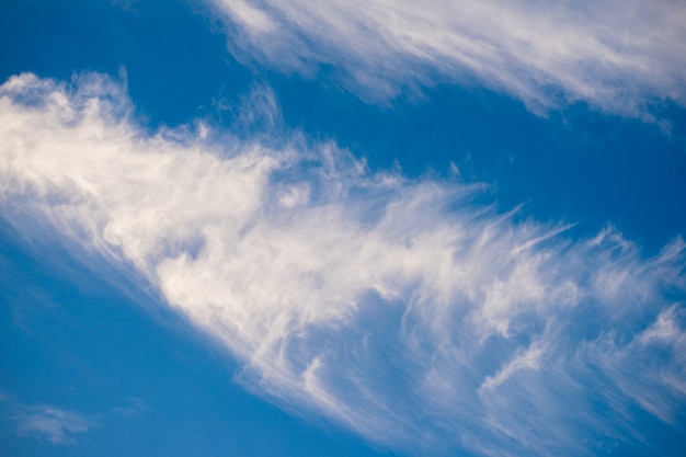 Cielo azzurro con nuvole