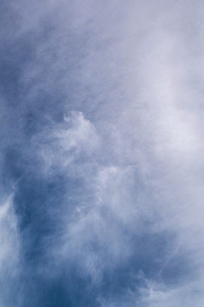 Cielo azzurro con nuvole