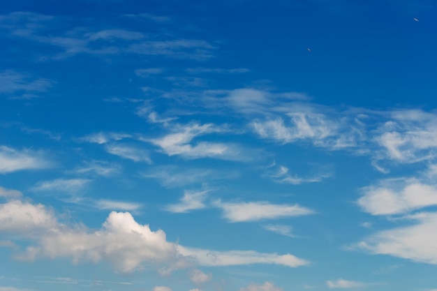 Cielo azzurro e onde bianche